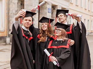 HICOLE graduates celebrating